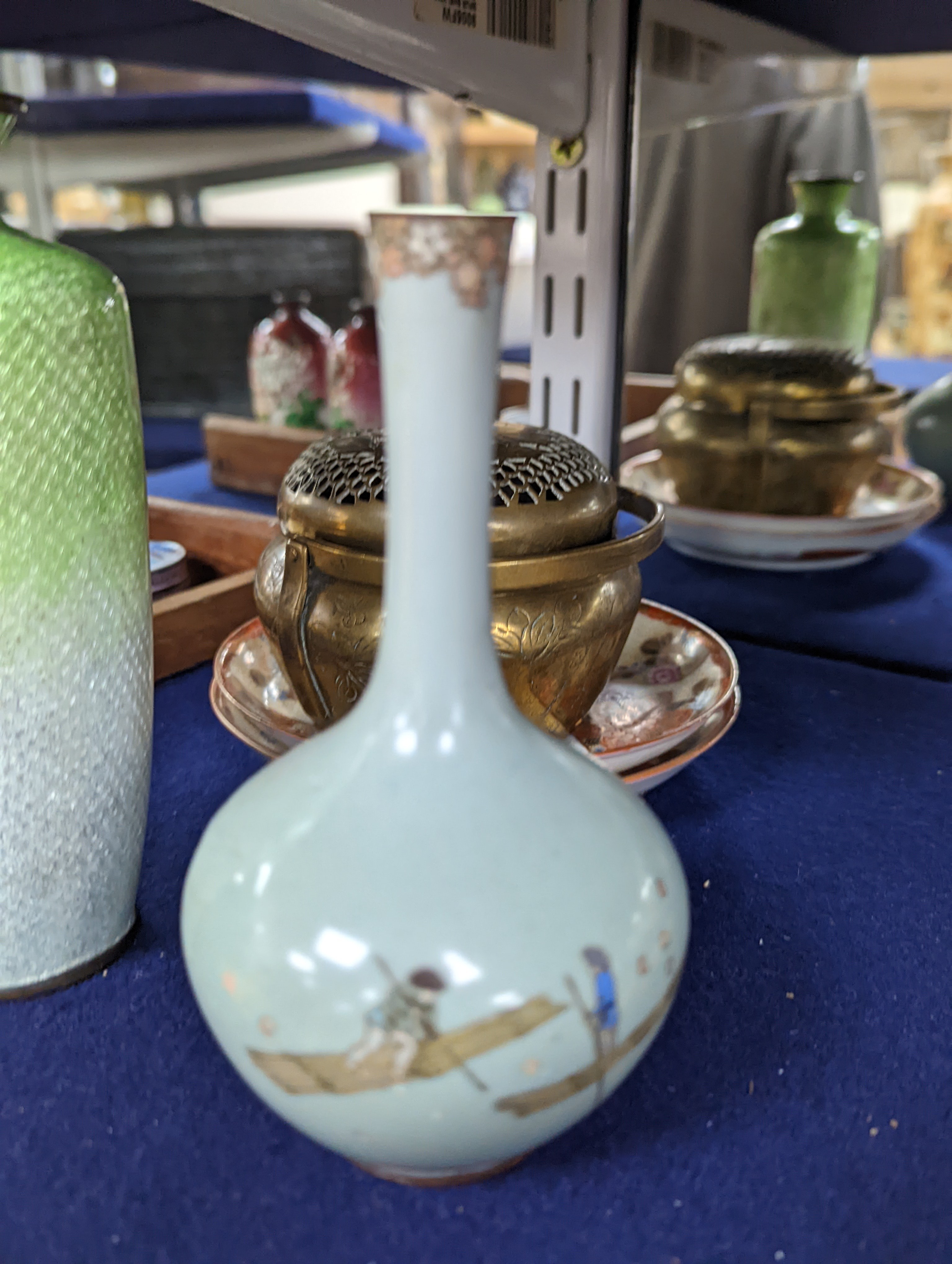 Chinese jadeite bi disc, coin etc
